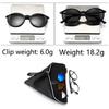 6 In 1 Men Optical Magnetic Sunglasses Clip Magnet Clip On Sunglasses Polaroid Clip On Sun Glasses With Box