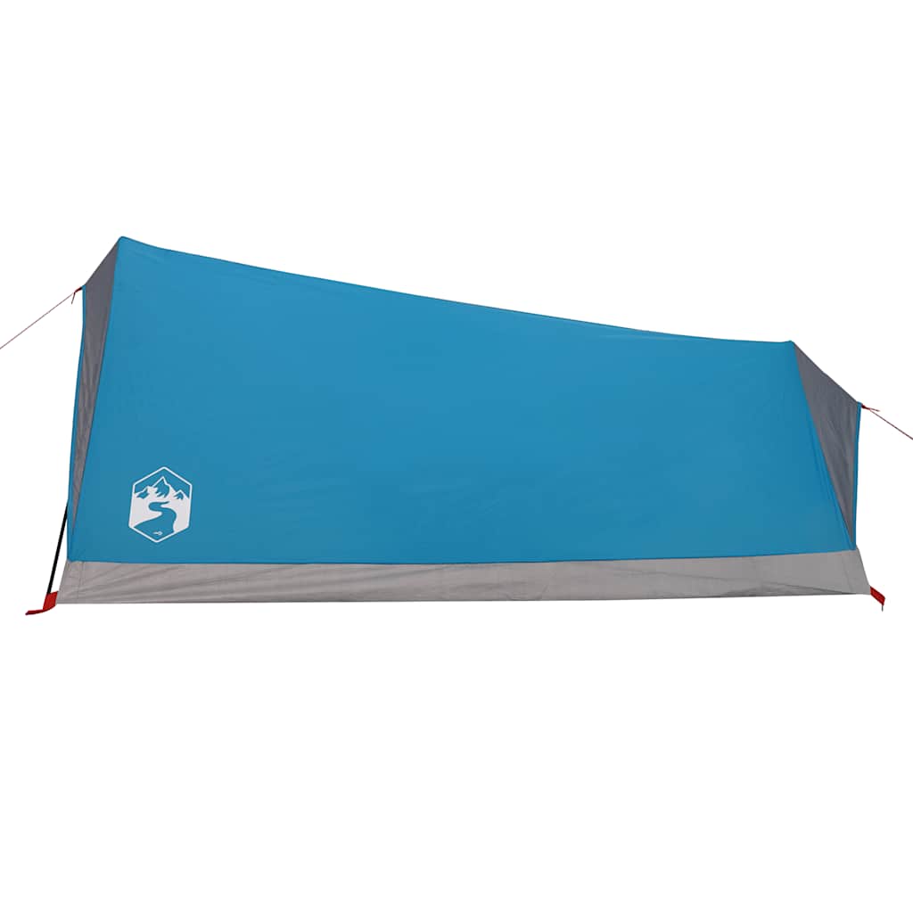 2 Person Camping Tent Blue Waterproof