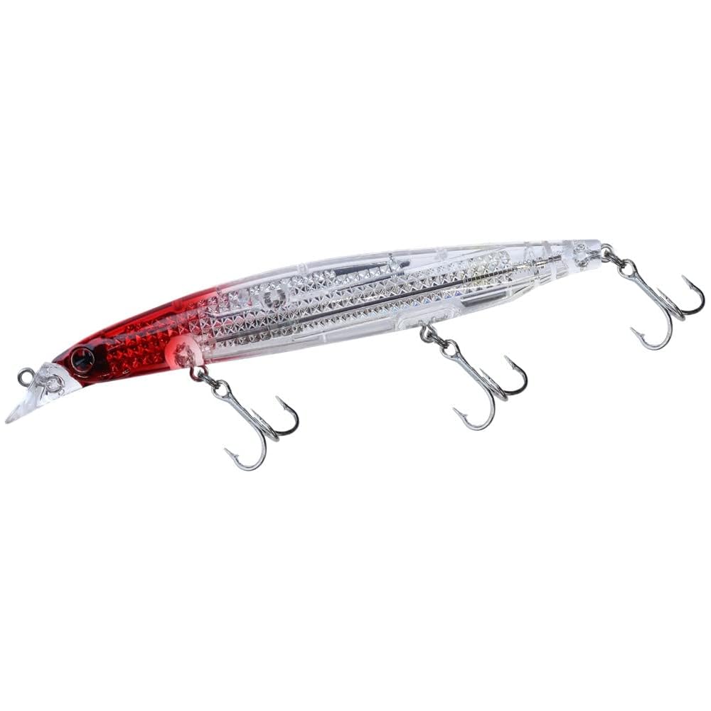 Daiwa Shoreline Shiner Z Vertis R125S-LI Red Head Fishing Lure with Laser Impact Technology