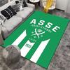 Green ASSE Saint-Étienne Carpet Suitable As a Non-slip Mat for the Living Room or Bedroom Sofa