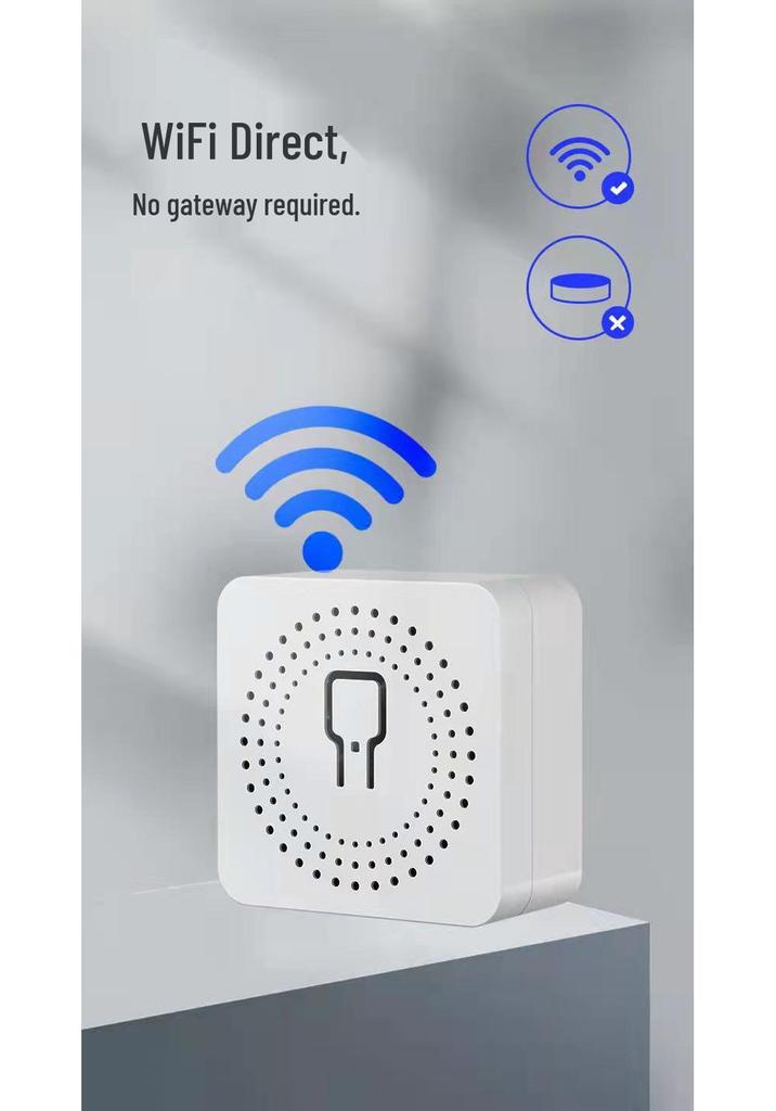 Tuya Smart Mini WiFi Switch: Hidden Voice-Controlled Timer Module