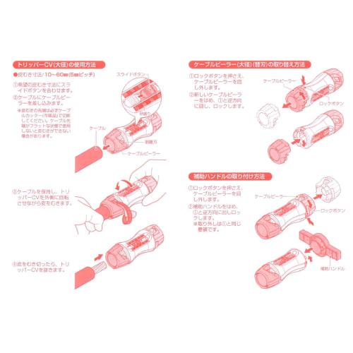 Mirai Tripper CV Large Diameter TOR-CV2HS 200.250.325 with Auxiliary Handle and Case Set