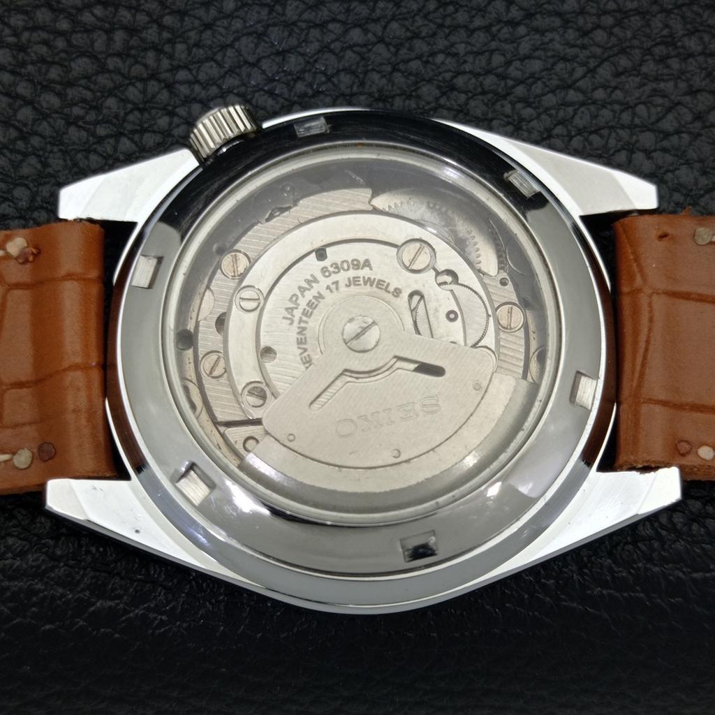 AUTOMATIC VINTAGE REFURBISHED SEIKO 5 JAPAN MENS YELLOW DIAL WATCH a440417-4 Sk-a440417-1