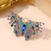 French Vintage Court-Style Rhinestone Butterfly Ring for Women | High-End Design with Trendy Crystal Accents