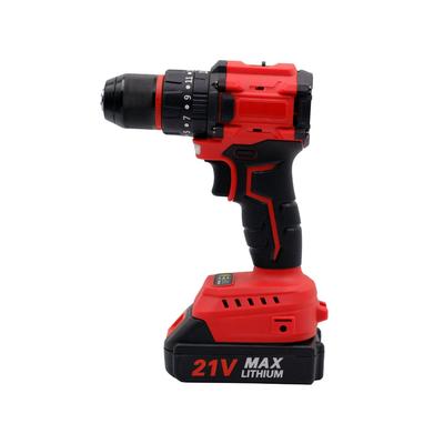 21V Brushless Multi-functional Cordless Drill & Screwdriver with Impact Function