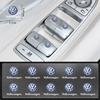 Car Styling Interior Sticker Central Control Decals Emblem Badge For Volkswagen VW Golf GTI Tiguan Jetta Transporter Passat T5
