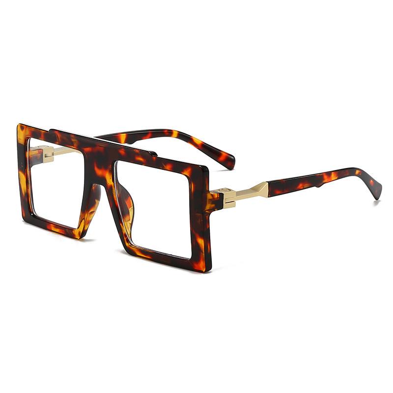 New European American Retro Square Unisex Trendy Fashion Street Style Sunglasses