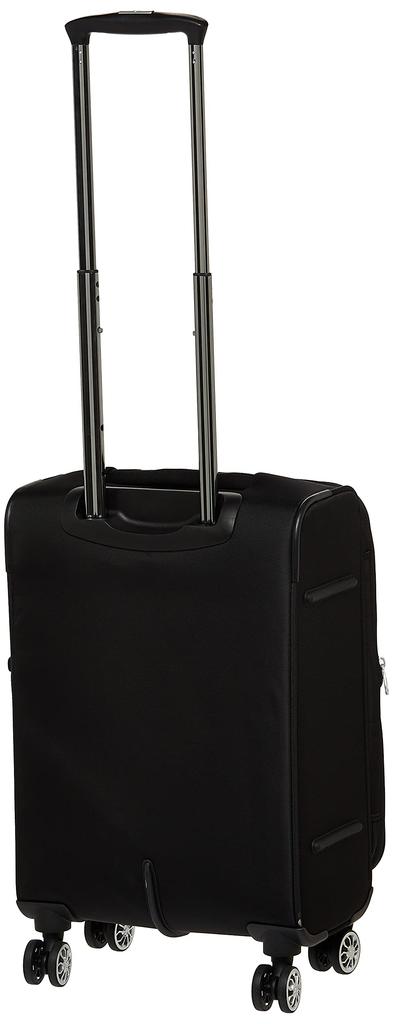 Suitcase Carry Case MOMENTUS Spinner 39L 55cm Expandable Black [Samsonite] 55/20 2.8kg Carry-on