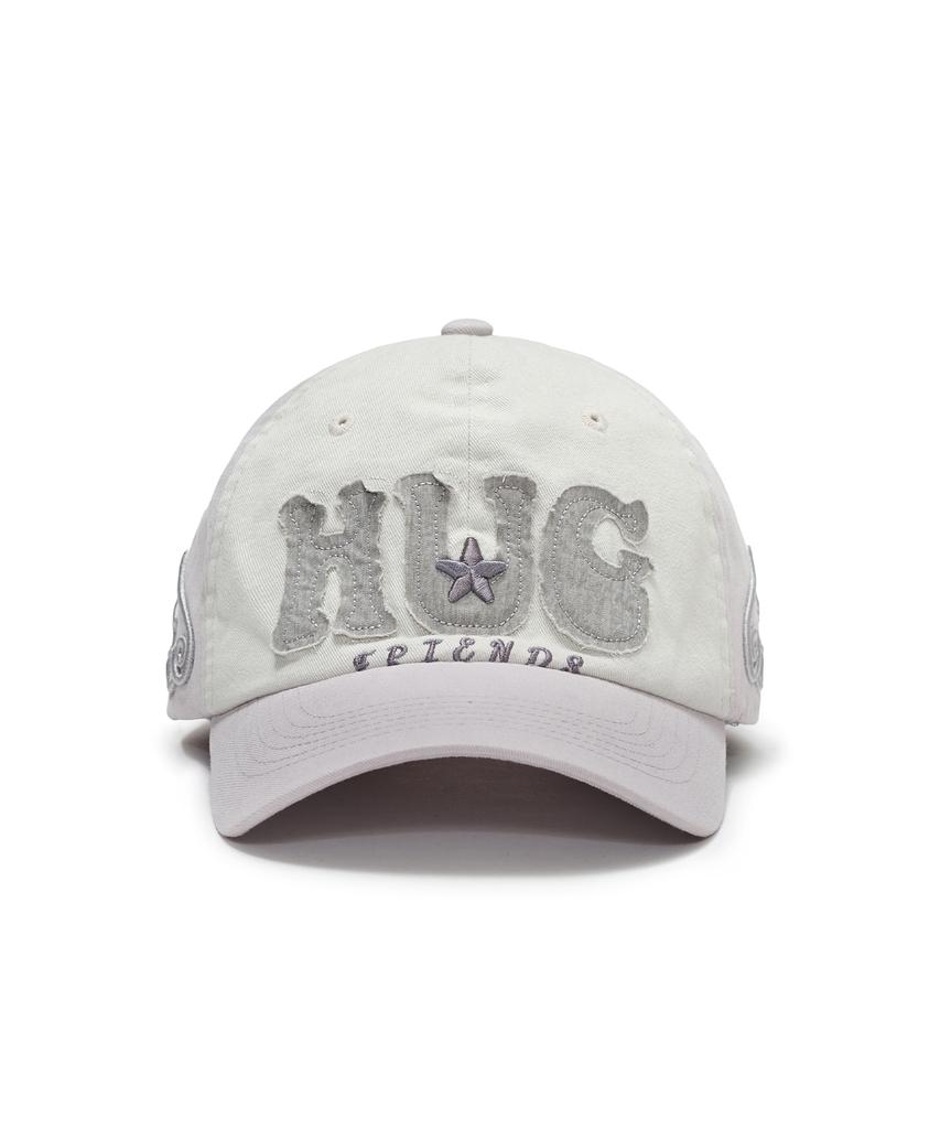HUG YOUR SKIN Hug Friends Cap (Grayish Purple)