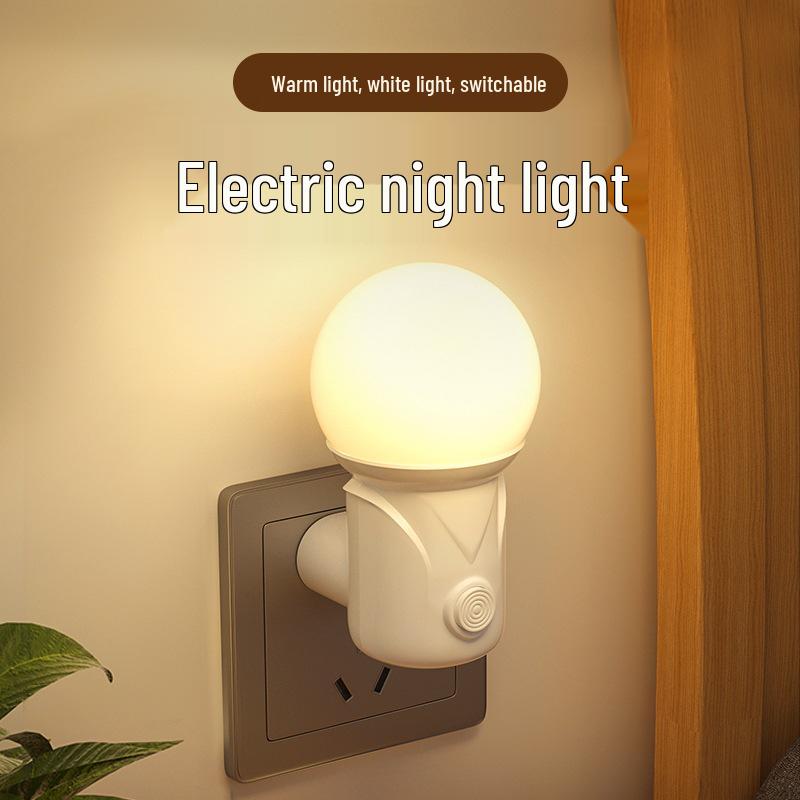 LED Night Light Plug-in: Eye-Friendly, Energy-Saving Lamp for Bedroom, Nursery, or Staircase
