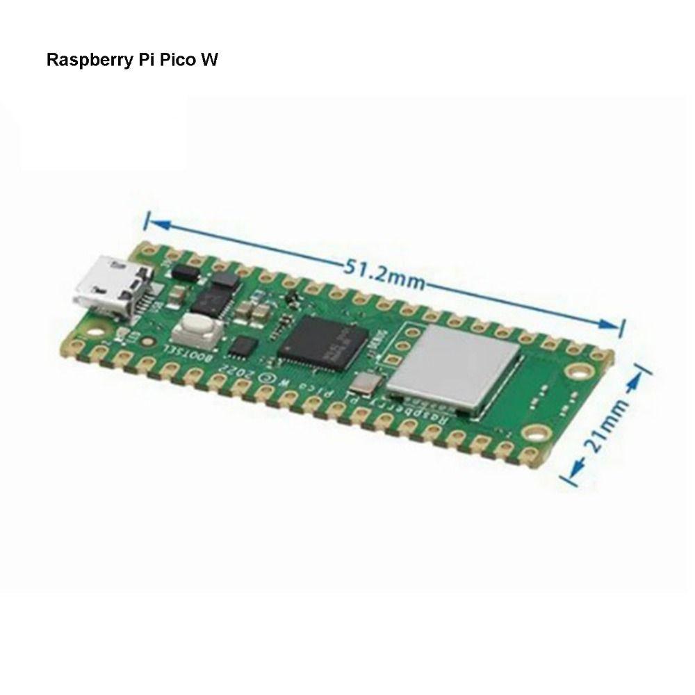 Green 264KB ARM Microcomputers 3 Styles RP2040 Raspberry Pi Pico W Board