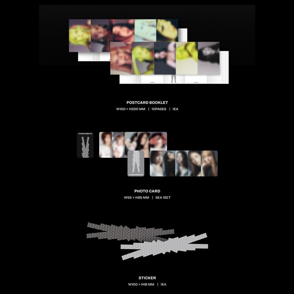 2nd Pre-order LE SSERAFIM EASY CRAZY HOT Special Vinyl