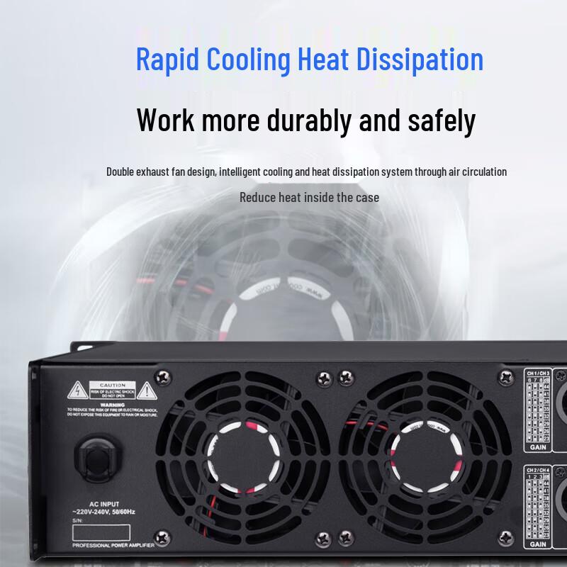 KaYouLa Y4012 Four-Channel Digital Power Amplifier