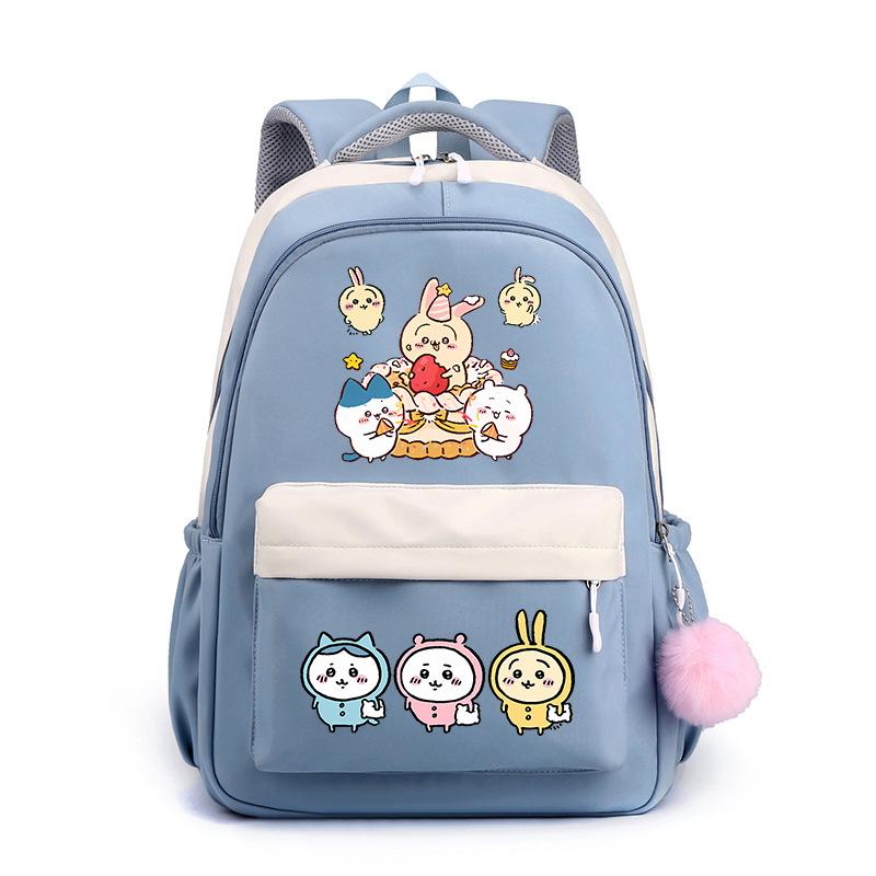 Chiikawa Cute Expression Bag Schoolbag Junior High School Student Backpack Men and Women Lightweight New Backpack