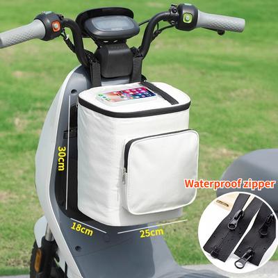 Elektrofahrradhelm Hängebeutel Groß Elektrofahrrad Wasserdicht Vordertasche Aufbewahrung Hängebeutel Artefakt Regenschutz Abdeckbeutel