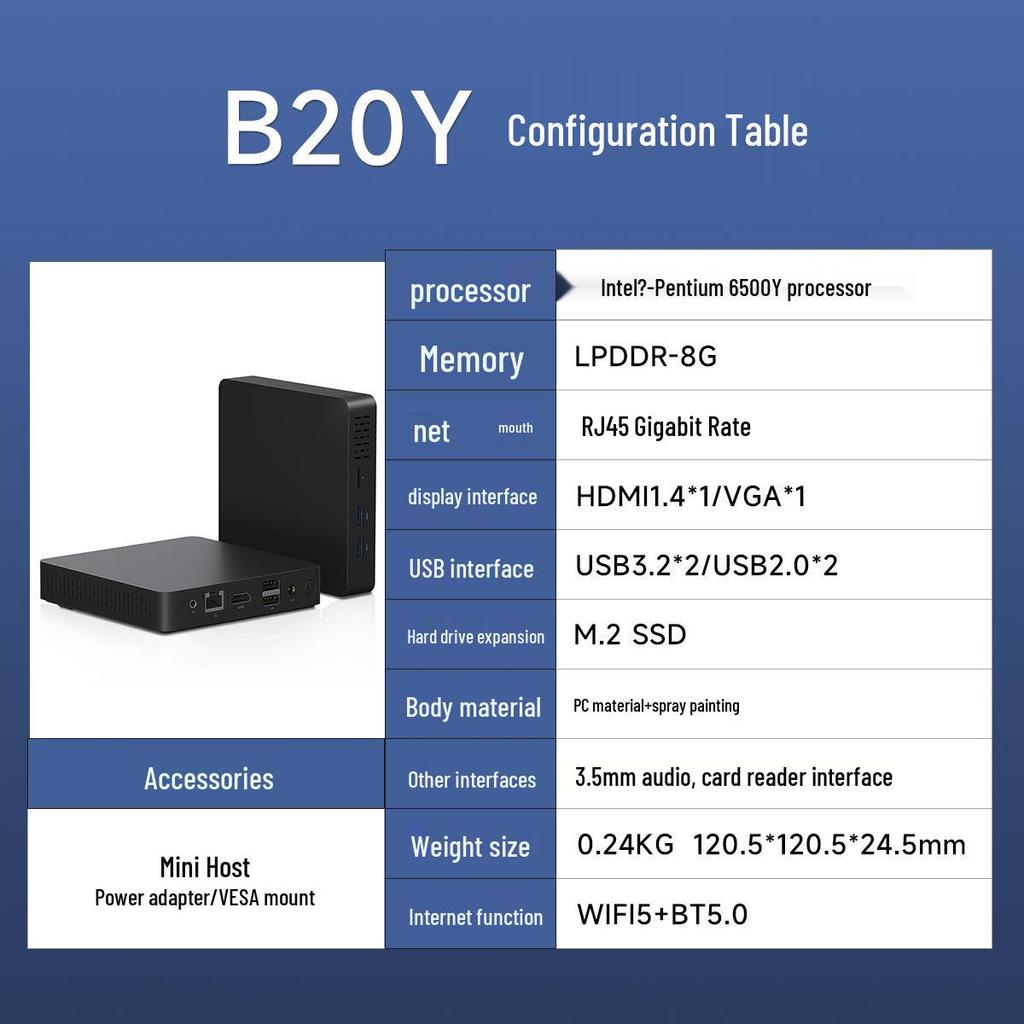 12th Gen N100 Mini PC 4K Soft Router: Portable Business & Office Micro Host