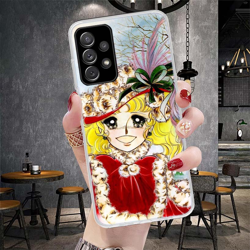 Anime Candy Phone Case For Samsung Galaxy A13 A14 A15 A16 A17 A53 A54 A55 A56 A57 A33 A34 A35 A36 A37 A23 A24 A25 A26 Galaxy A13