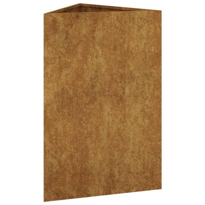 VidaXL Planter 50x43x75 Cm Corten Steel 824547