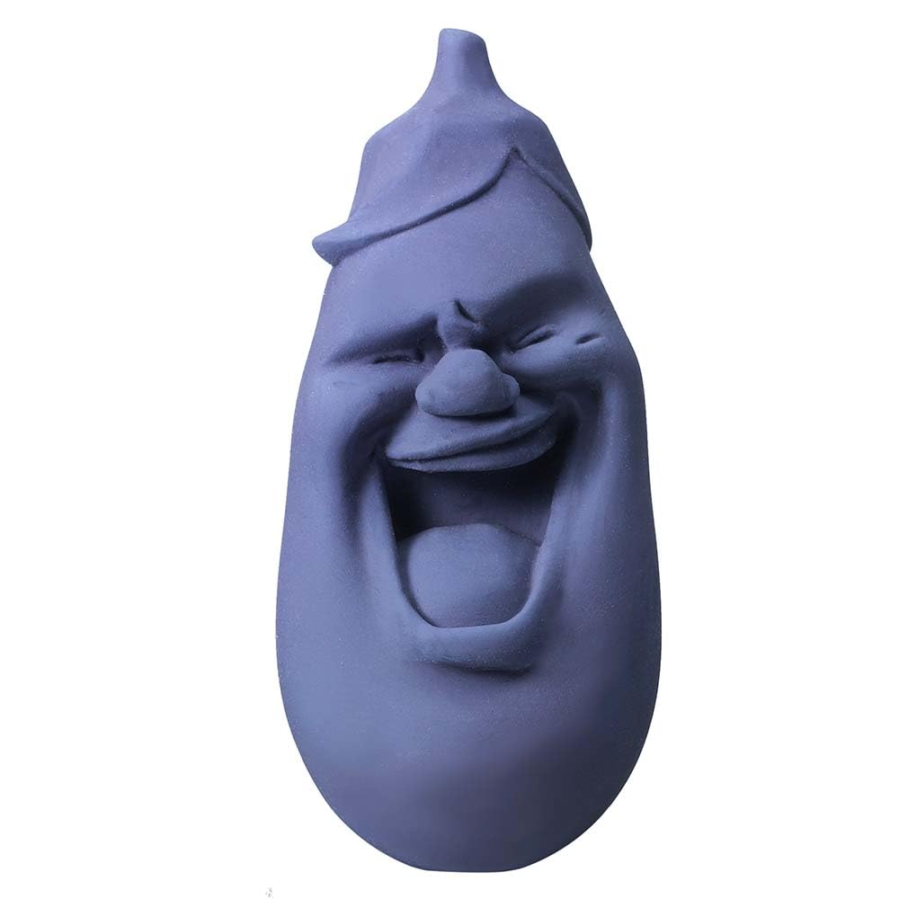 

h concept CAOMARU Баклажан Стресс-мяч Стресс Стресс-рельеф (ч концепция) +д (D-842-EG) - Сжимать, Облегчение, Веселье, фиолетовый