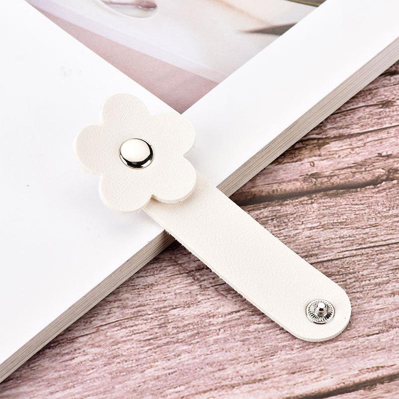 1PC Data Cable Winder Headphone Charging Cable Storage Organization Cable Protector Fruit Flower Cable Winder Cable Organizer