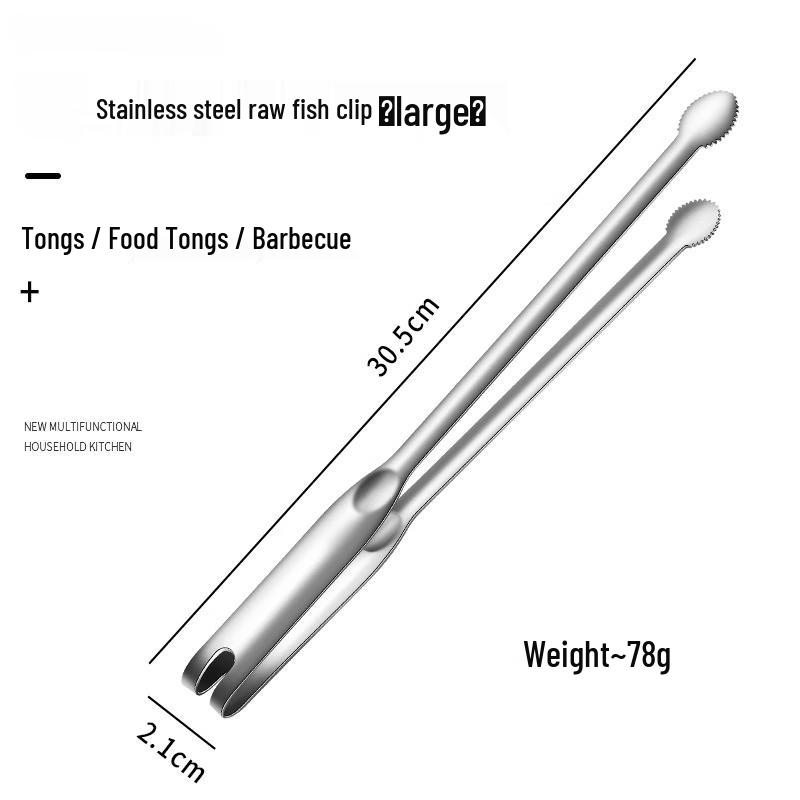 

Abdo Stainless Steel Food Tongs Set