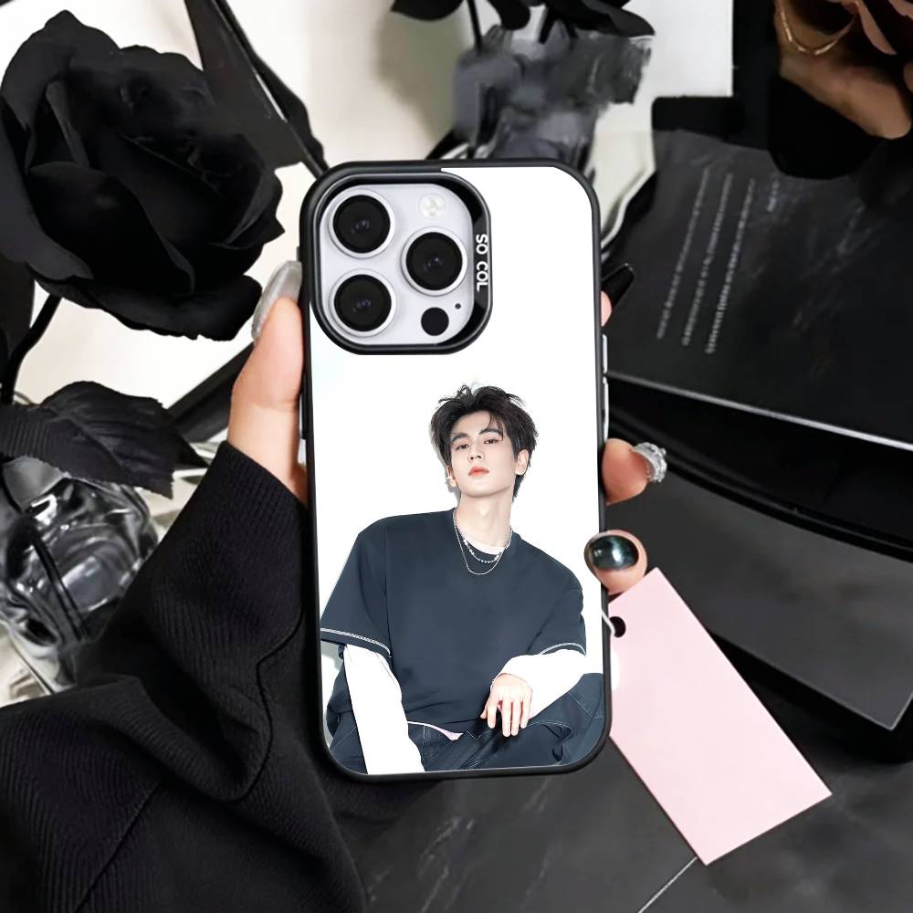 CHINA Z-Zhang Ling He Phone Case For iPhone17,16,15,14,13,12,11 Plus,Pro Max Colored Silver Plated Inside Cover