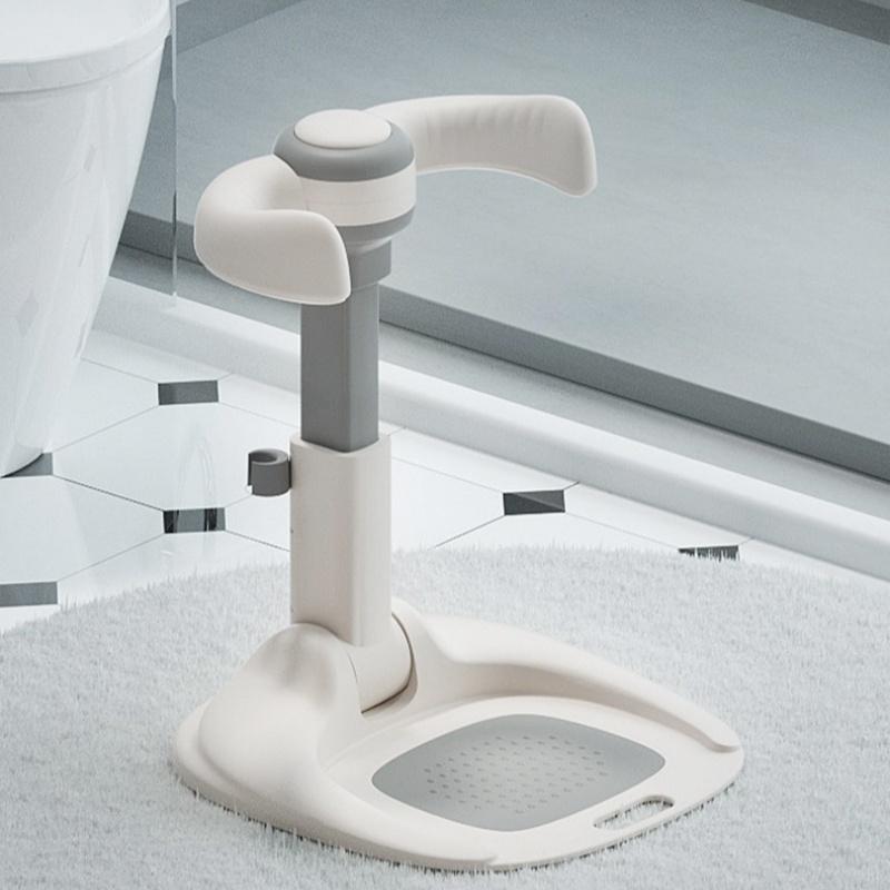 Baby standing bath device Infant child wash butt auxiliary stand foldable children s non-slip bath basin table
