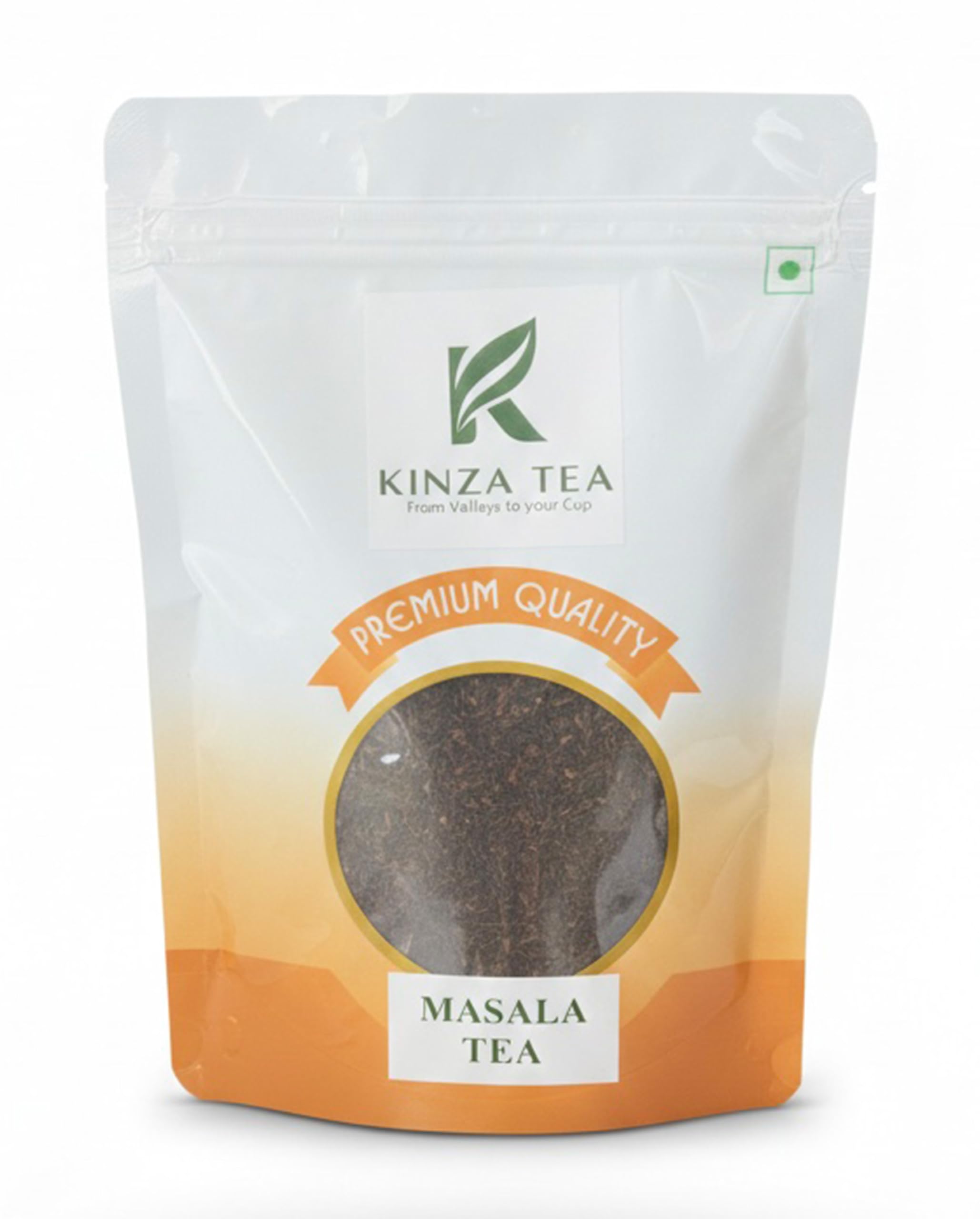 Kinza Tea Premium Masala Blend | Spiced Indian Chai with Ginger, Cardamom & Cinnamon | Strong & Aromatic Taste | Valley to Cup 250g