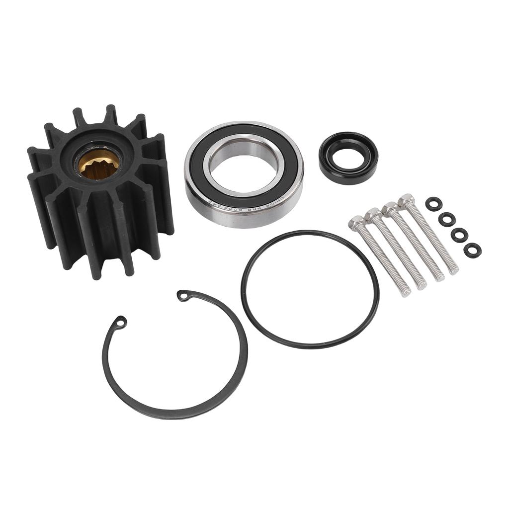 Wasserpumpen-Impeller-Kit Edelstahl Ersatz für 21212799 3812519 3812522 21212798 3812250 21212800 3812518