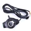 E-bike Thumb Throttle Lcd Digital Display Speed Control Handlebar Grips Electric Bike Accessories