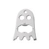 Stainless Steel Card Bottle Opener Halloween Ghost Mountaineering Buckle  For Camping and Hiking