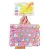 Cartoon 26 Keys Keyboard Keychain Pressable Keys Stress Relief Fidget Toy  Travel Use