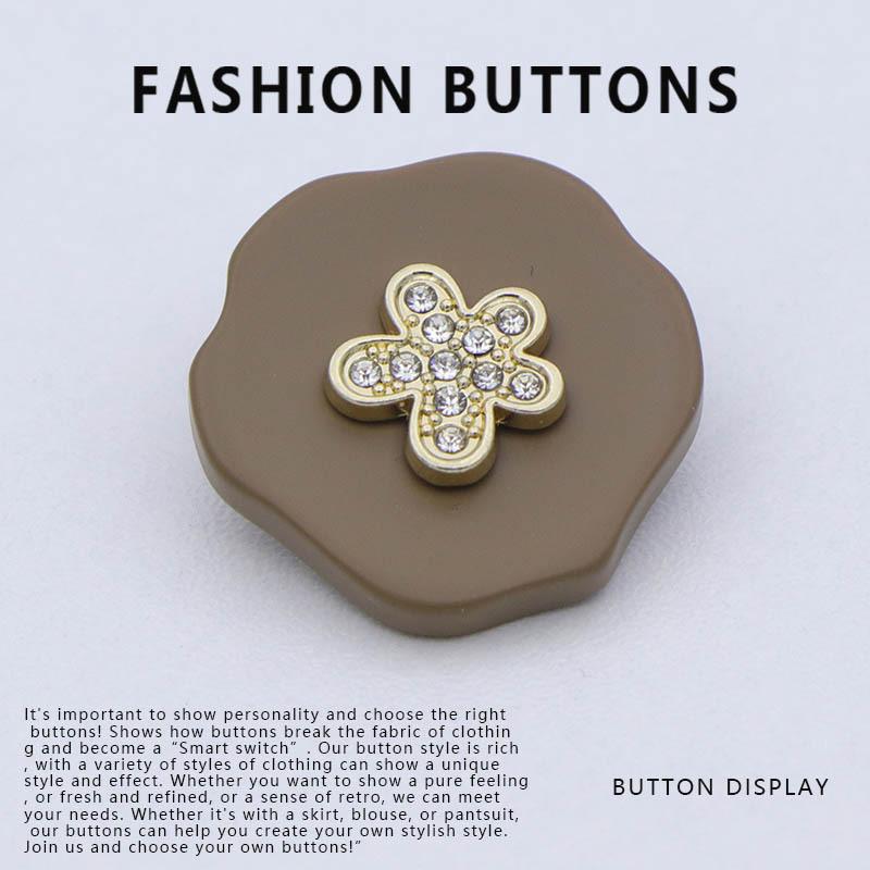 10Pcs Coat Buttons High-End Exquisite Premium Cashmere Sweater Decorative Buttons High-End Top Jacket Buttons