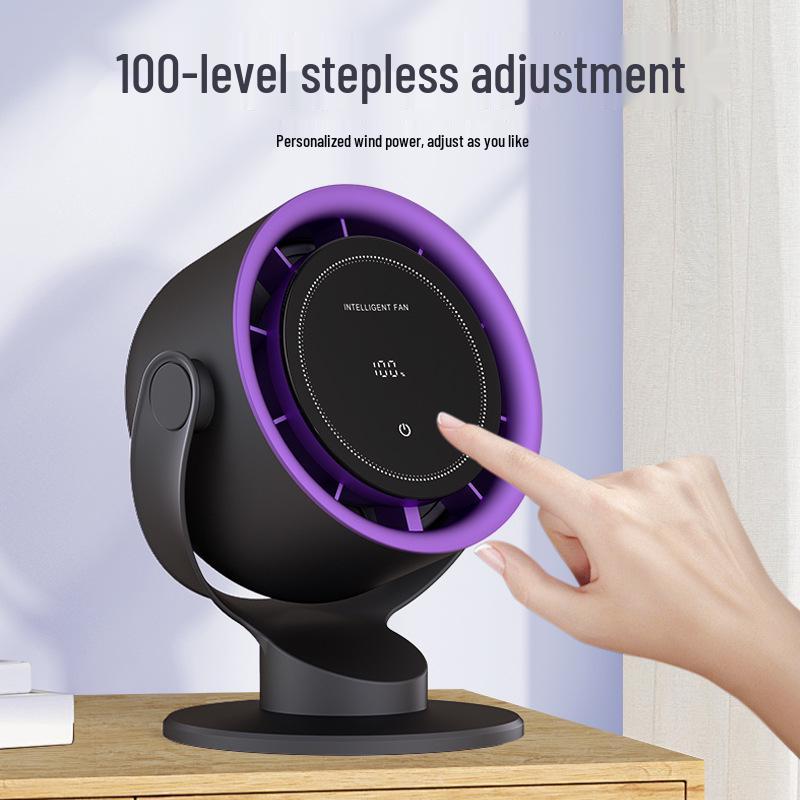 High-Speed Bladeless USB Charging Desktop & Wall-Mounted Silent Fan