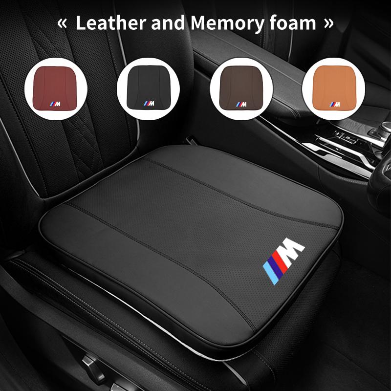 Hot 2025 Car Seat Pad Anti-slip Protect Seat Cover Mat Leather Cushion For BMW M Sport M1 M3 M4 M5 M6 E46 E90 E60 F10 F30 E39 E3