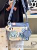 JIAERDI Harajuku Denim Ita Bags Women Sweet Cool Transparent Messenger Bag Purse Ladies jk Uniform Casual Crossbody Bags 2025