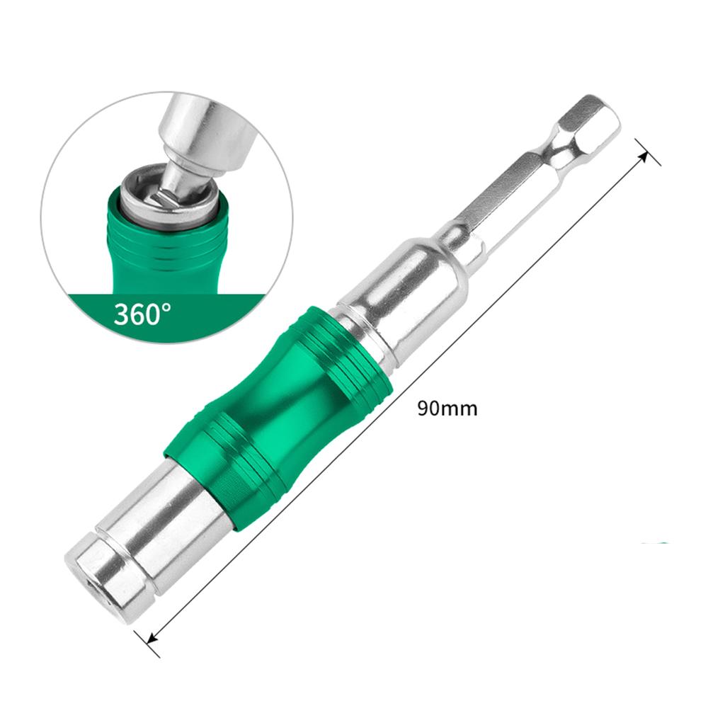 Quick Changings Bit Holder 1/4" Hex Shanks Drill Bit Extension for Screwdriver Bit Nut Drills Driver Adapterr