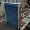 Rectangular Heat Exchanger Internal Threads Finned Metal Frame Home Heating Equipment