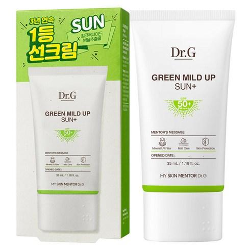 Dr.G Green Mild Up Plus Sunscreen SPF50+ PA++++ Mineral UV Protection 35ml 35ml