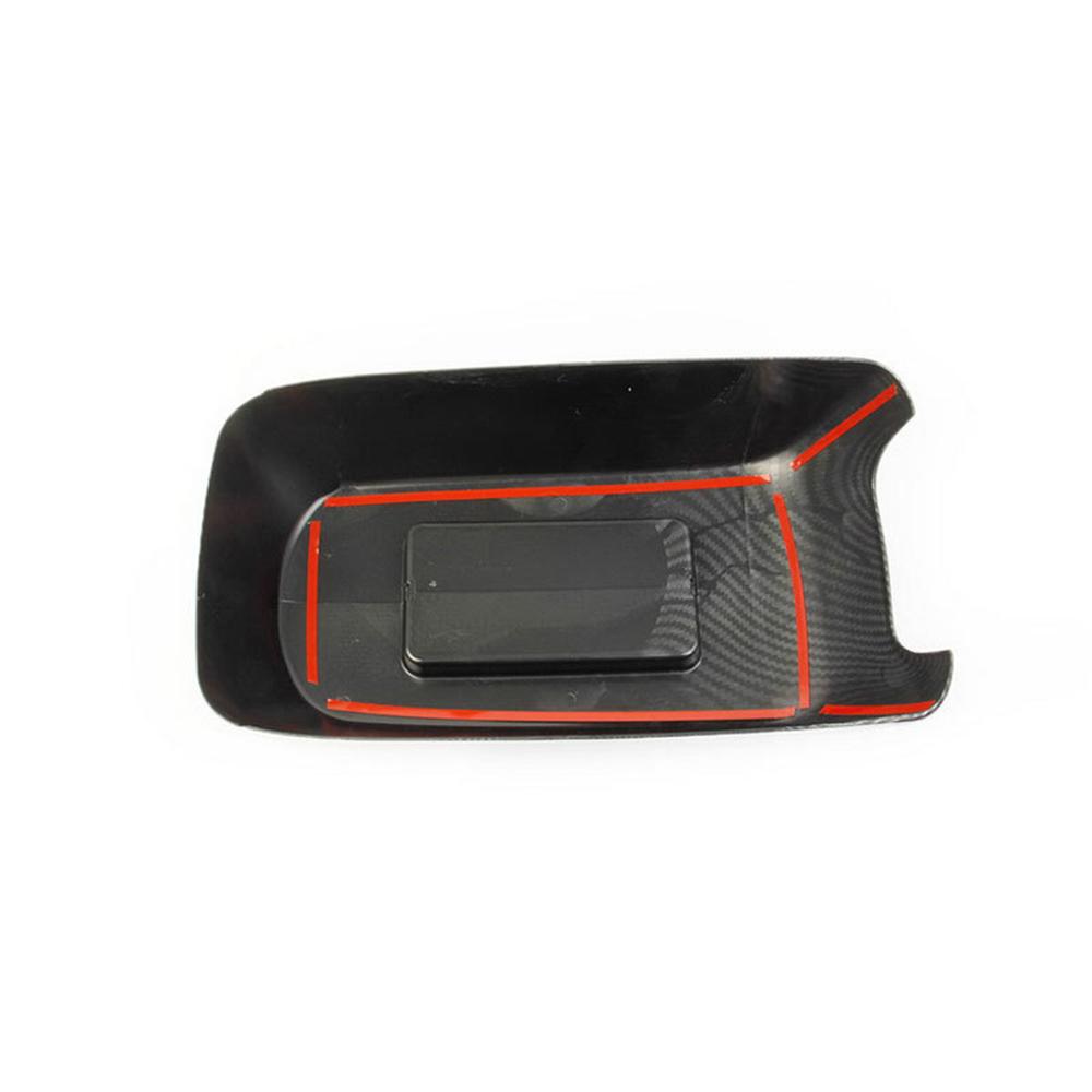 For Dodge Charger 2011-2021 Armrest Box Cover Trim with Storage Slot For Chrysler 300 2015-2021 Center Console Organizer Cover G6