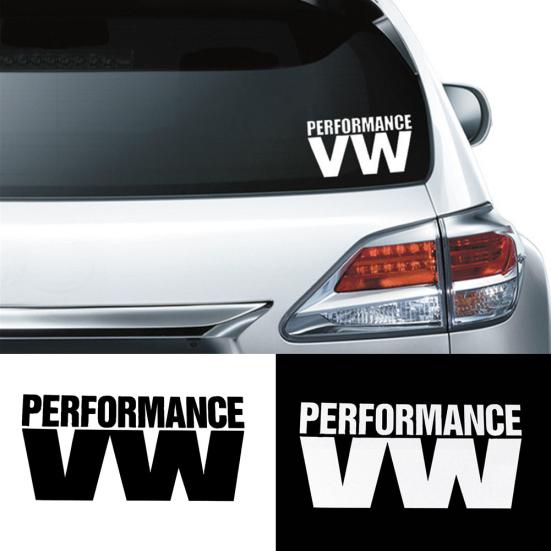 

Светоотражающая автомобильная наклейка Words Performance VW для Volkswagen Tiguan Golf 6