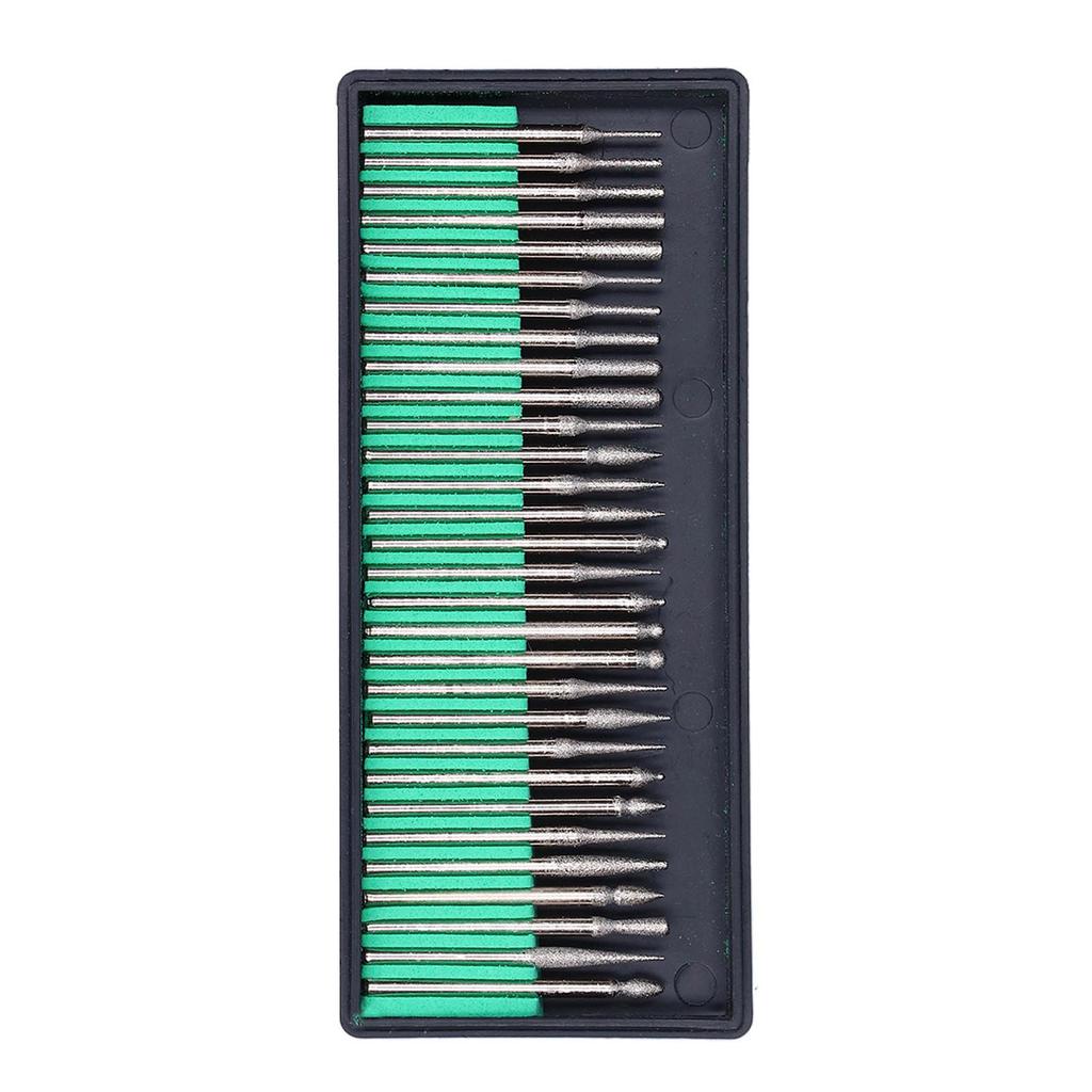 30Pcs Grinding Head Bit Emery Grinder Burr File Tool Set Kit for Polishing Carving