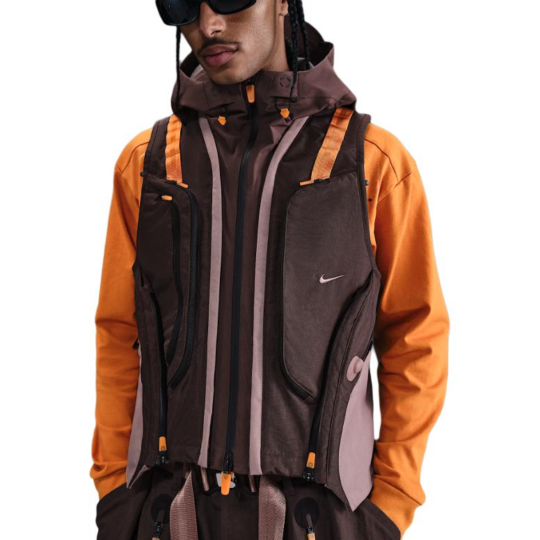 Nike ISPA Minimalist Comfortable Fashion Sleeveless Vest Unisex Vests Earth-Tone Smoky-Purple-Red Royal-Color HF6403-227