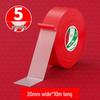 Ally Red Grid No-Trace Double-Sided Cloth Tape