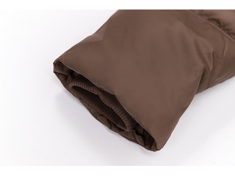 Women's 2025 Winter Short Stand-Up Collar Cotton Jacket - Trendy Thickened Bread Coat