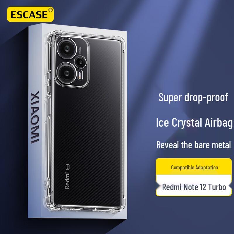 

ESCASE Redmi Airbag Anti-Drop Clear Phone Case