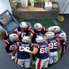 Patriots Players Pattern Round rug,Carpet Rug for Living Room Bedroom Playroom ,Non-slip Floor Mat,Holiday Gifts and Birthday Gifts.
