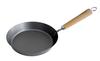 Nankai Tsusho Rokusan Tsubame Iron Nitride Frying Pan, Black, 24cm, 0752-001