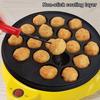 650W Elektrischer Takoyaki-Maker Donut Tintenfischbällchen 18 Löcher Grillpfanne Professionelle Kochwerkzeuge Haushalt Maruko Backmaschine