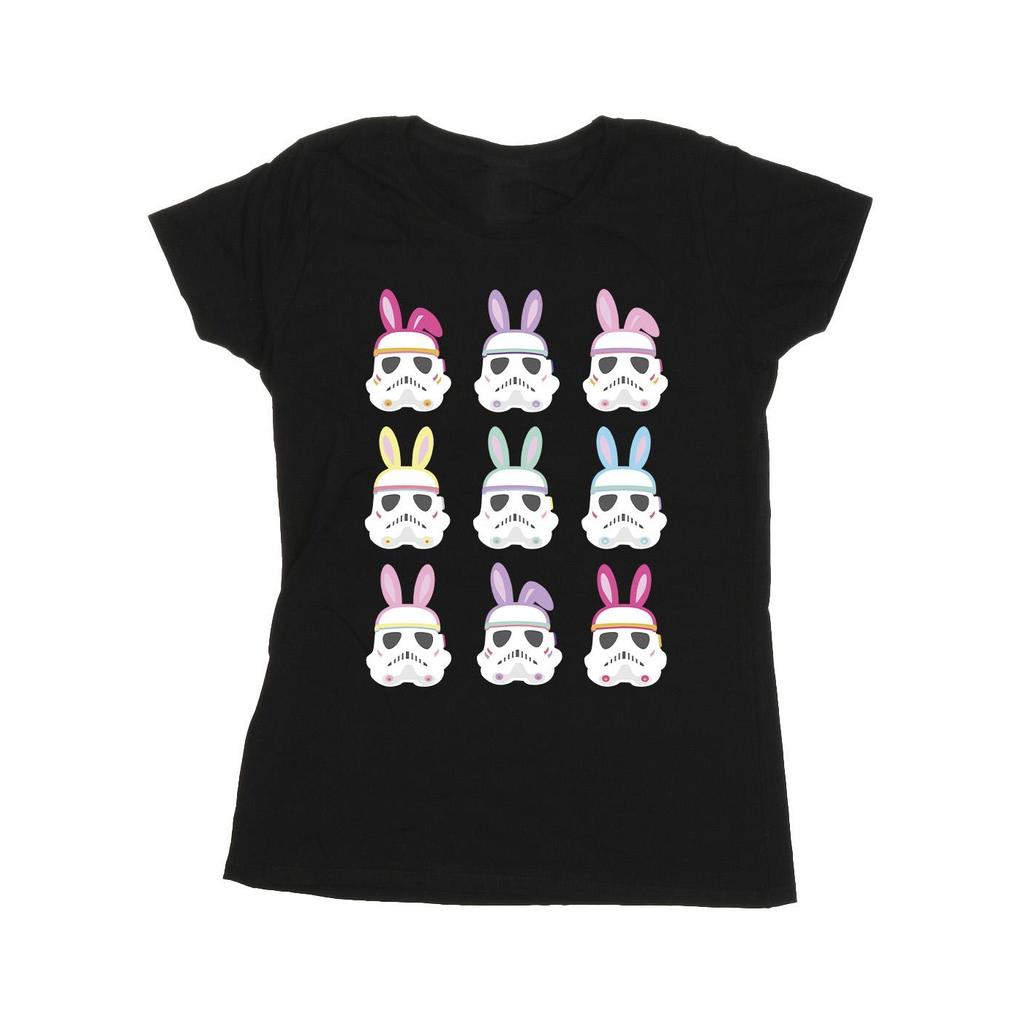 Star Wars Womens/Ladies Stormtrooper Easter Bunnies Cotton T-Shirt